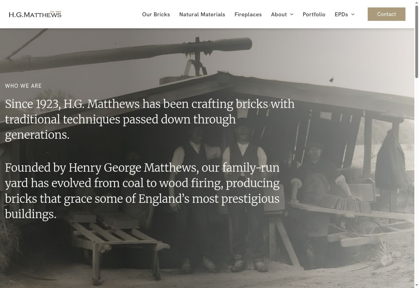 A century of craftsmanship - The company’s story has a dedicated place alongside its products.